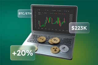 Interfaccia di visualizzazione della tecnologia di trading automatico basata su AI su Mercivanta
